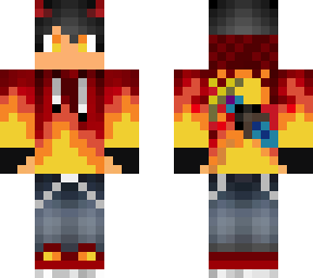 fabled_thunder with horns fixed pants and gloves