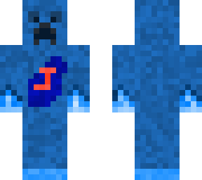 firey blue creeper