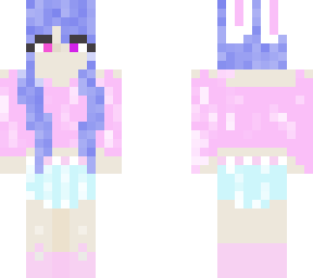 girl with bunny ears