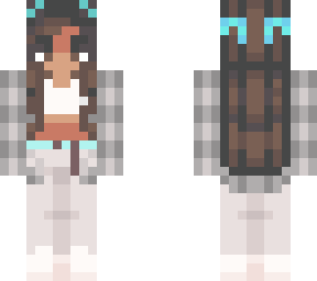 gray outfit