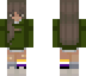 green sweater enby redesign