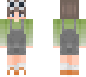 green sweater girl