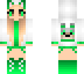 green wolf girl