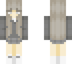 grey sweater girl