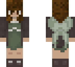 grunge fairy girl green wings