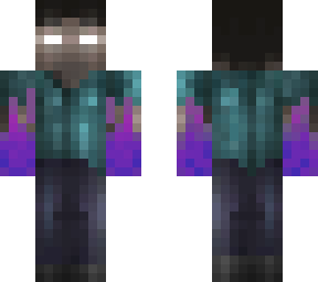 herobrine remake (w/ fire)