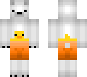 icebear with swimming trunks