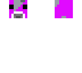 magenta cow head