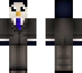 penguin in a suit