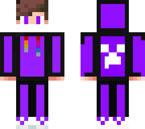 purple rainbow boy