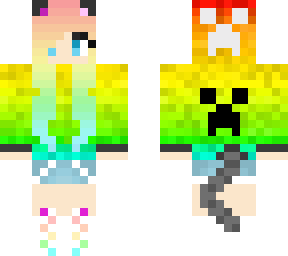 rainbow crafting hood