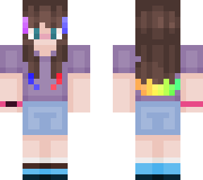 rainbow hair
