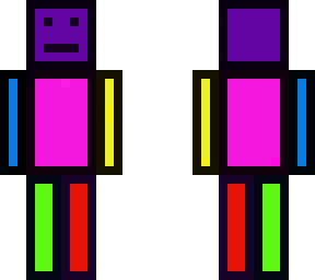 rainbow with black outlines