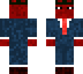 red business man