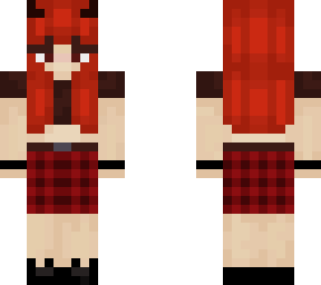 red devil girl