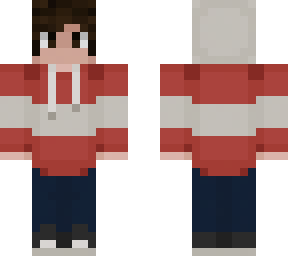 red hoodie