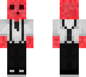red slime in a suit