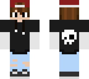 skull hoodie (updated)