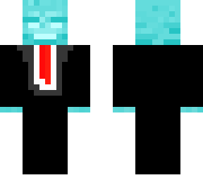 a diamond wither in a suit