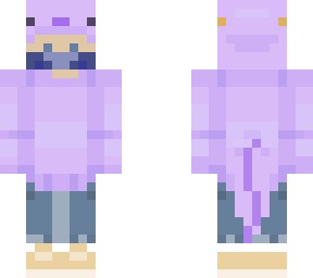 axolotl hoodie with mask or with out for java