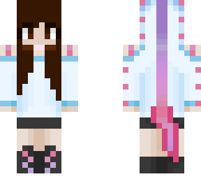 axolotl skin, but with brown hair