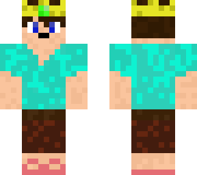 beach boy with crown