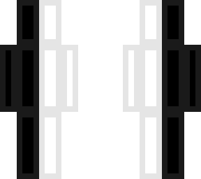 black and white