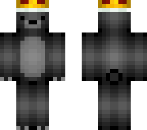 black bear /w crown