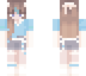 blue girl <3