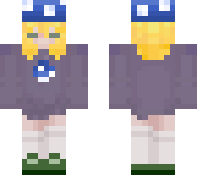 blue mushroom