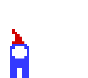blue santa