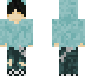 boy with blue hoodie