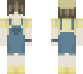 boy with overalls