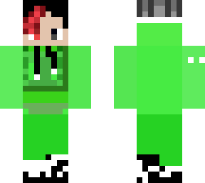 boy with red bang and secret