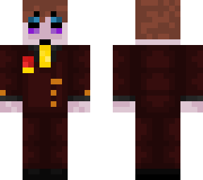 brown suit