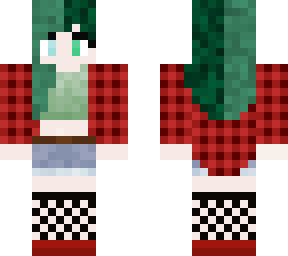camp girl green