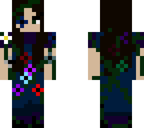 crazy flower lady