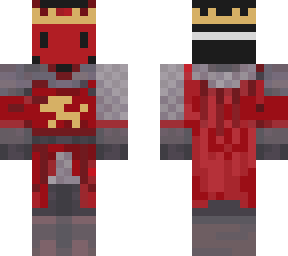 demon mask knight red crown