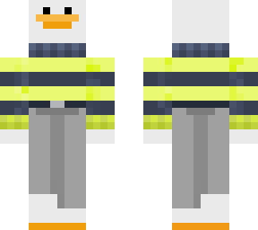 duck with sweater