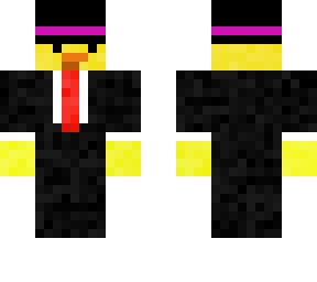 duckie in a suit