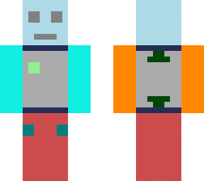 futuristic android robot aquatic model