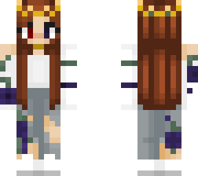 girl in a crown