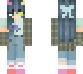 girl in flannel