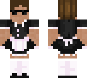 green-eyed business maid