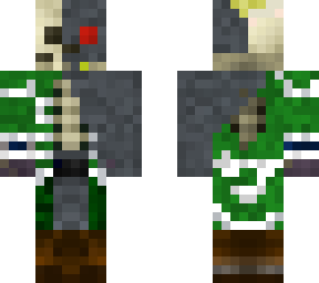 green future pirate skeleton