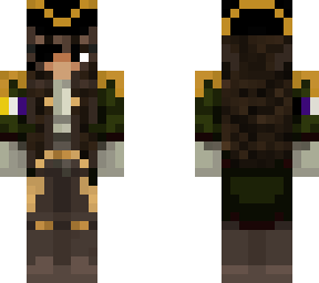 green pirate enby