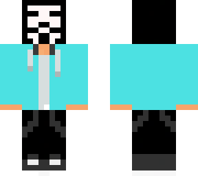 hacker in blue jacket