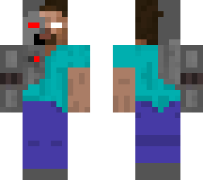 herobrine cyborg /cool