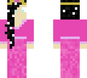 margaret the queens pink ball dress with pearls.