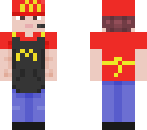 McDonalds worker | Minecraft Skin